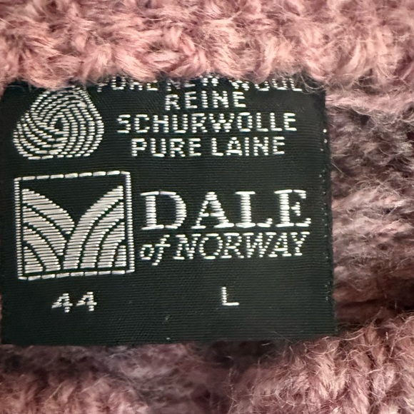 Dale of Norway Wool Cardigan Sweater Women Size M/L Après Ski Snowflake Pattern - Picture 3 of 14